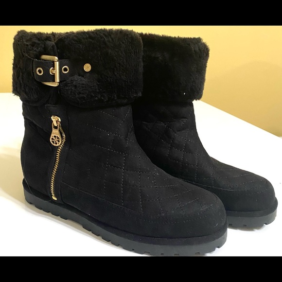 GUESS Faux Fur Boots - Picture 3 of 11